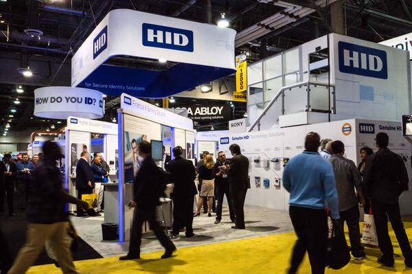 HIDGlobal's tweet image. A busy day #2 at #ISCW14. Visit us @ booth 11053 to see demos on how to secure your ID #HID