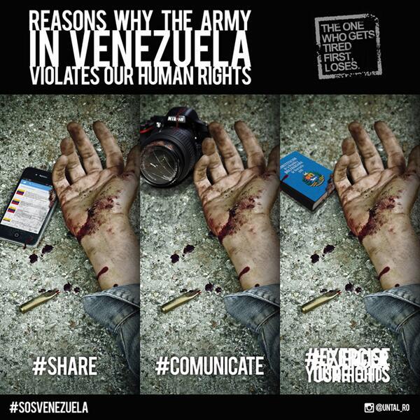 SOSVenezuelaYYC's tweet photo. @LisaLaFlammeCTV @petermansbridge @JohnIbbitson Venezuelans are deprived of human rights. Be our voice. #SOSVenezuela http://t.co/tQmMHHrO0G