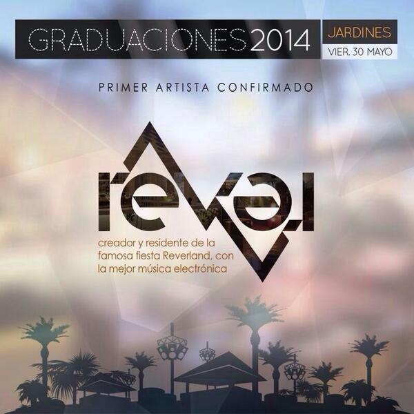 GradusVlc's tweet image. Primer DJ revelado! REVER