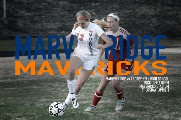 Lady Mavs host rivals Ardrey Kell tonight at 6:00pm! Come support! #ladymavs