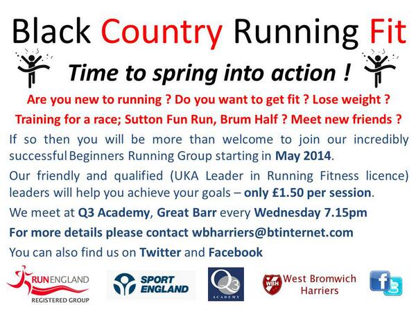 BCRFit's tweet photo. New beginner group starting May 2014 = please RT ! Thank you :-) http://t.co/Ud3gud1ONm