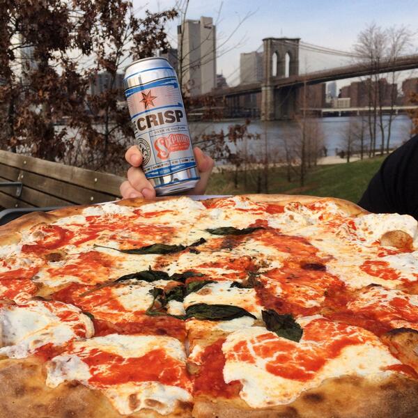 sixpoint's tweet image. #LunchBeers #BKLYN #WhosHungry cc: @GrimaldisPizza