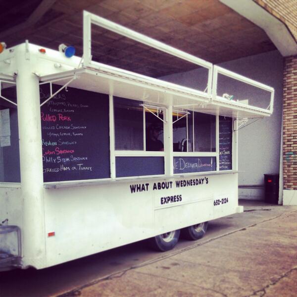 It's Thursday, but #WhatAboutWednesdays. Go try @WAW_Waco, a new food truck at 8th & Franklin. Food is delish!