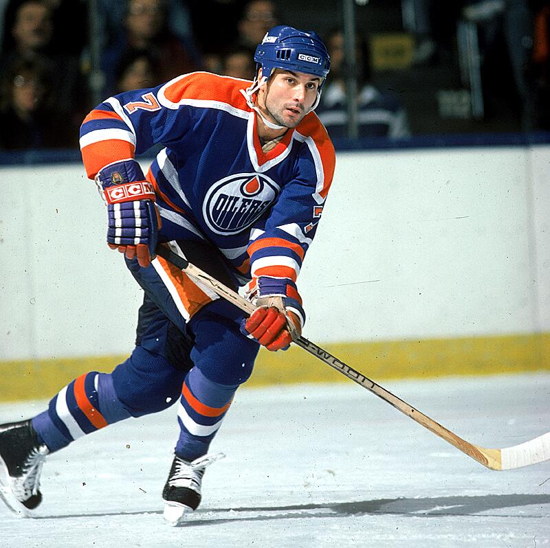 Edmonton Oilers history: Paul Coffey scores four goals in 6-5 win over host  Calgary Flames, Dec. 26, 1984