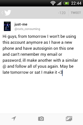 cuts_consuming's tweet image. NEW ACOUNT, PLEASE READ