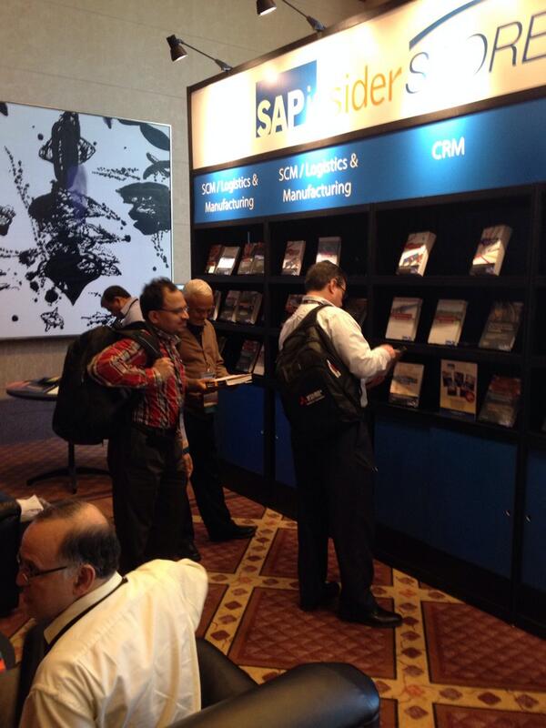 Jon__Kent's tweet image. Last minute decisions at the @SAPinsider store! #SCM2014 #CRM2014