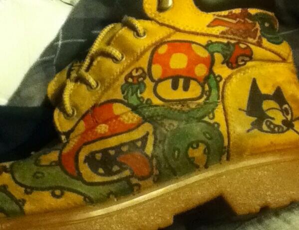 CaptainSmaug's tweet image. #bootART #MarioBros #FelixtheCat