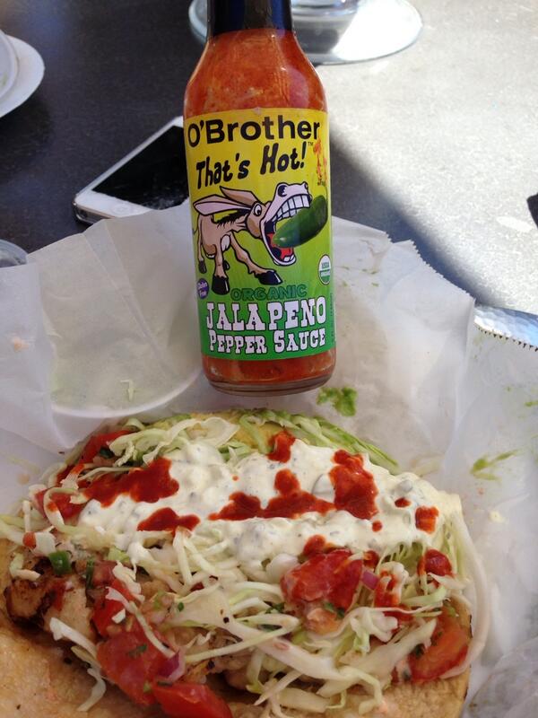 obrothers's tweet photo. What a pairing!! #organic #glutenfree #goodonanything #hotsauce http://t.co/Jp5EJAvwuJ