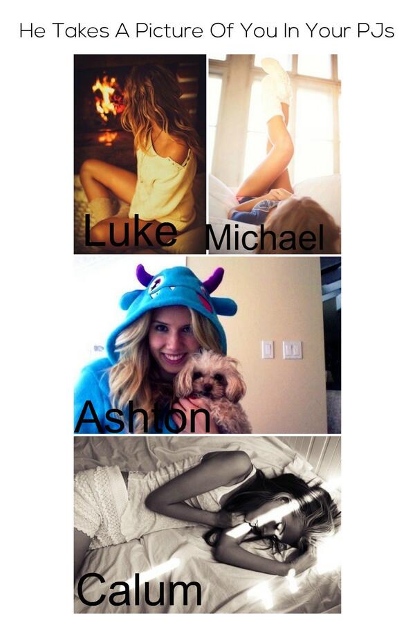 1DPreferenc3s's tweet photo. He Takes A Picture Of You In Your PJs #5secondsofsummer #5SOSPreferences #5sosimagines http://t.co/q2nzm1ky62