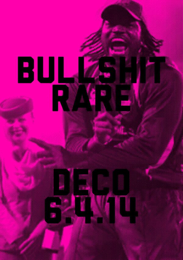plinthprojects's tweet photo. This just in: Bullsh*t Rare will be back for a special set at Deco this Sunday, playing SPORTS FUNK @plinthprojects http://t.co/IGRVFKM1YA