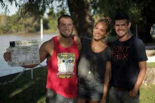 rochi_ig__'s tweet photo. @ElDesafioCine #ElDesafio @nico_riera @soffrittigaston http://t.co/n98eLEMPod