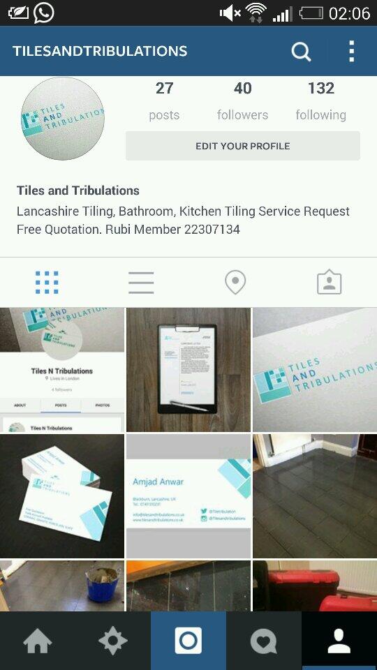 TileTribulation's tweet image. Follow on #instagram #tilesandtribulations