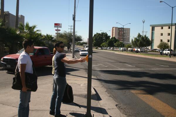 <a href="/CidueHermosillo/">CidueHermosillo</a> @alopezcaballero gracias por ayudar a salvar vidas con la instalación de infraestructura a peatones.