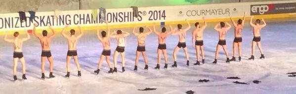 Thanks boys !Let´s go for the worlds #whynotsynchro2018 #2014synchroworlds <a href="/WhyNotSynchro/">Synchronized Skating</a> #WhyNotSynchro #Courmayeur