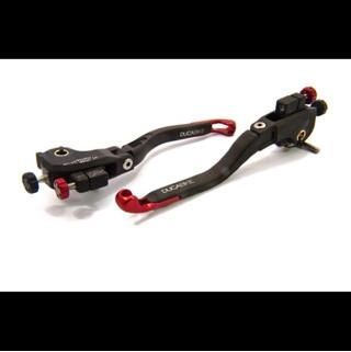 Ducabike levers for most Ducati. Ready in Red or Black..