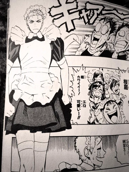 私の求めている女装メイド青年っていうのはこういうことですわわわわあああああ似合わないのに着せられてその精悍な顔とメイド服では隠しきれない鍛え上げられた筋肉に誰もが「こいつ男やん」となるんですわそれでも着せられるんですわわあああ 