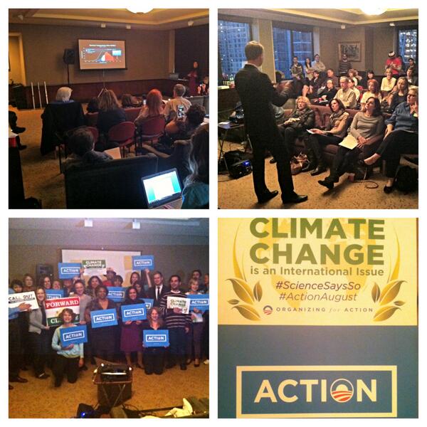 OFANYCclimateam's tweet photo. Congrats @roshnikarwal on tonight's @OFA_NY event: @ClimateReality presentation + @GustavFridolin's discussion http://t.co/CMEBa3WhrY