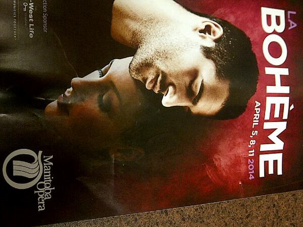 kaip19's tweet image. My first time watching an Opera! and it was amazing! "Being alone in winter is like death!"  #laboheme #manitobaopera