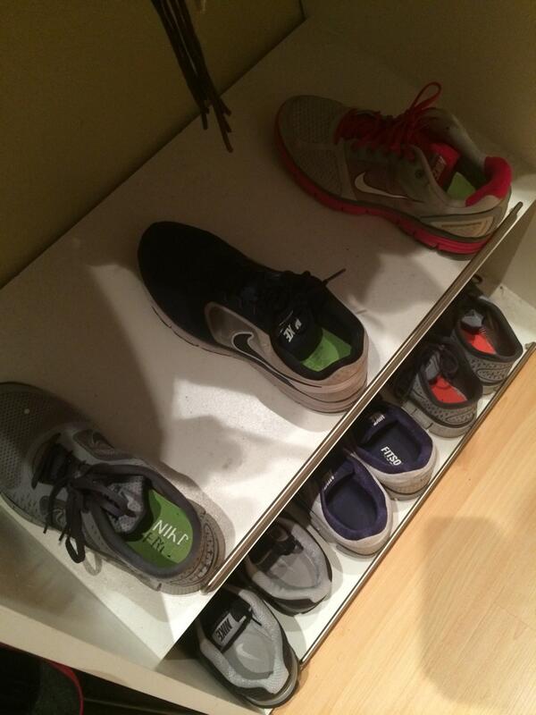 rissipaige's tweet image. #LatePost who pulled this April Fools joke and took all my right-footed shoes. Oh wait... Jk #BootProblems @CN_Lee