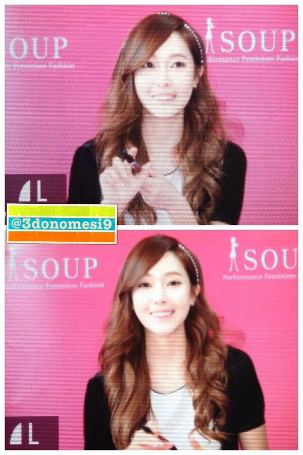 [PIC][04-04-2014]Jessica tham dự buổi fansign cho thương hiệu "SOUP" vào trưa nay BkX16A8CQAApSDb