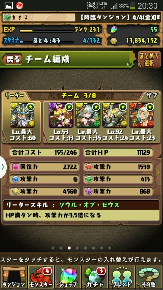 カオス アヴェニール Kunishimakazuhi Twitter