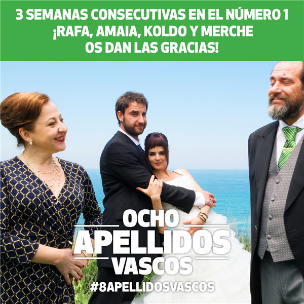 Universal_Spain's tweet image. #8apellidosvascos sigue arrasando allá donde va... ¡Gracias por reíros con nosotros! @DANIROVIRA @Clara_Lago