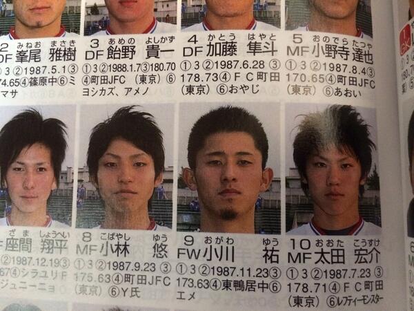 とも号 家にあった第84回高校サッカー選手権の名鑑 麻布大学附属渕野辺高校のページで発見した小林悠選手と太田宏介 選手 2人とも面影ある 太田選手の眉毛 まったく変わってない 笑 Http T Co Zbs5m1ynmt Twitter