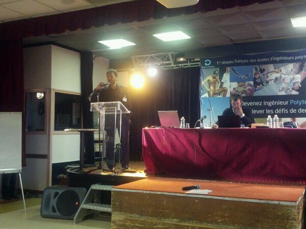 thierrytalbert's tweet image. Innovation Pédagogique le début... #polytech2014