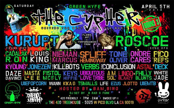 Green Hype (@greenhypeent) on Twitter photo <a href="/DAZDILLINGER/">DAZ DILLINGER</a> <a href="/TherealDubWC/">WC</a> @GHETTOFRESHWLA come smoke up w <a href="/kurupt_gotti/">Kurupt Young Gotti</a> & fam @ The 420 <a href="/TreeHouseSL/">TreeHouse</a> this Saturday! <a href="/DAZDILLINGER/">DAZ DILLINGER</a> <a href="/TherealDubWC/">WC</a> @GHETTOFRESHWLA come smoke up w <a href="/kurupt_gotti/">Kurupt Young Gotti</a> & fam @ The 420 <a href="/TreeHouseSL/">TreeHouse</a> this Saturday!