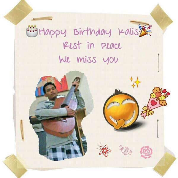 Selamat ulang tahun.. Bahagia di Surga ya. Salam buat Om Gondrong .. God Bless You ♡ :)