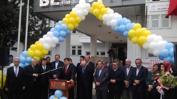 Biz %60'in degil tum Havza'nın hizmetindeyiz....Baskan 3.donem toreninde konuştu