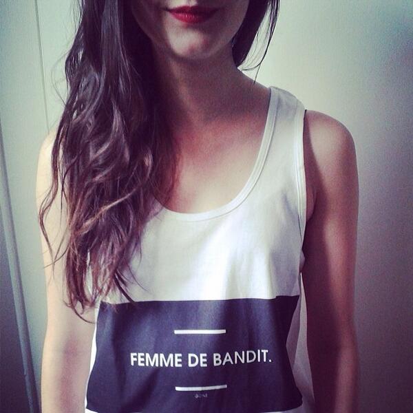 radshop's tweet photo. Pick of the day. Femme de bandit tank top -19€ on Rad.co #radshop #femmedebandit #goneparis http://t.co/vn3zu2DagJ http://t.co/c6APQgKVX7