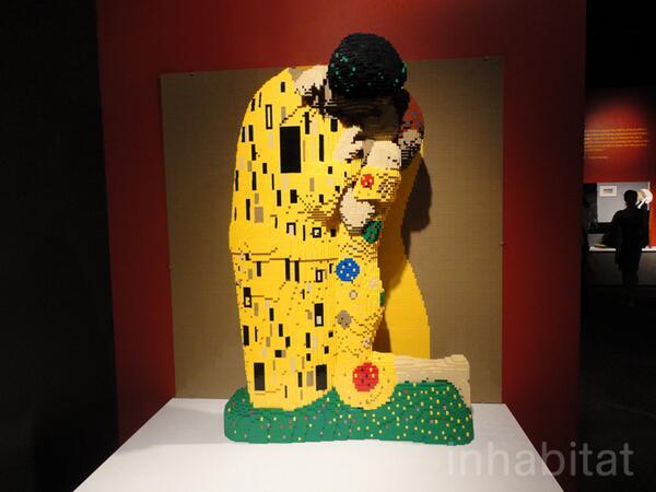 inhabitat's tweet photo. Do you recognize this famous painting depicted in LEGO? http://t.co/d84mRLpAbR http://t.co/f7itdilZXE