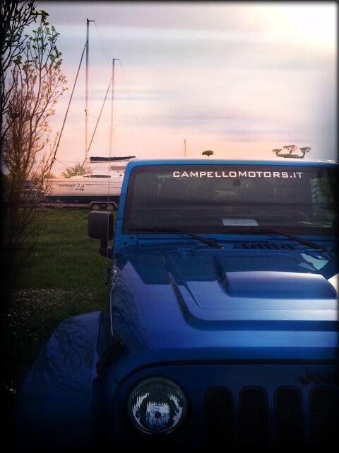 Tra terra e acqua... Salone Nautico Di Venezia 2014! #CampelloMotors #barche #auto #Jeep #Venezia <a href="/salonenauticoVE/">Salone Nautico VE</a>