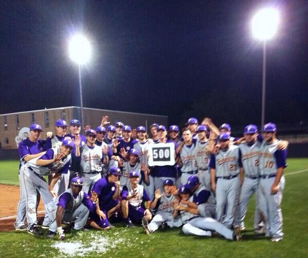 _PurvisBaseball's tweet photo. Congrats to Purvis head baseball coach Tony Farlow on his 500th career win last night http://t.co/ysPFL2RIEc