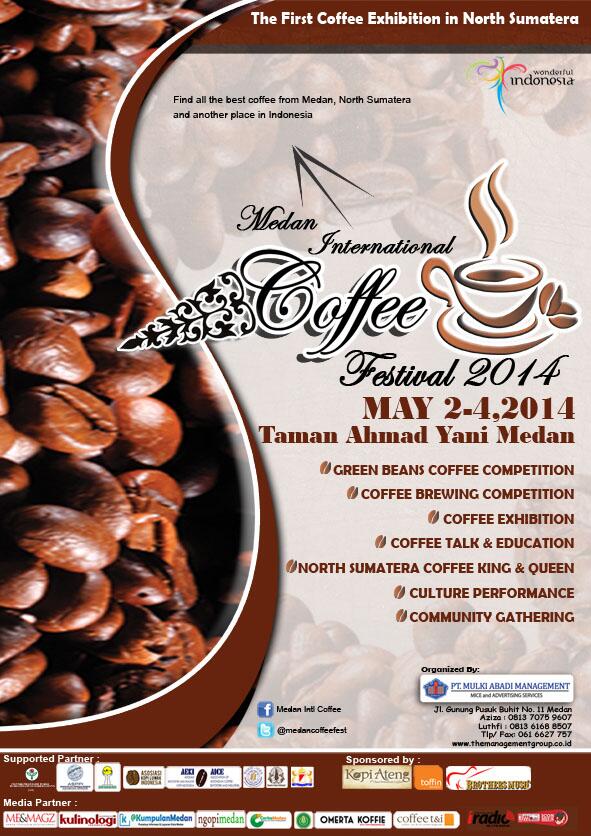 eventgalleries's tweet photo. RT@medancoffeefest, 2 - 4 Mei 2014 @ Taman Ahmad Yani Medan http://t.co/iuGpgJa1Ep"
