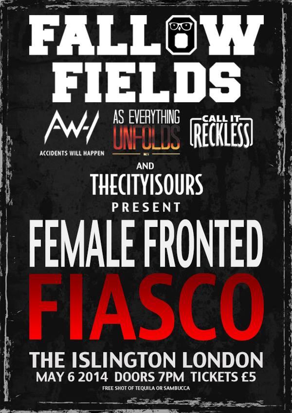 FallowFields_uk's tweet photo. 6th May, London - We party like we never have before.. #chaos @AWHBand @THECITYISOURSUK @AEUOfficial @CallItReckless_ http://t.co/79vqKulc6c