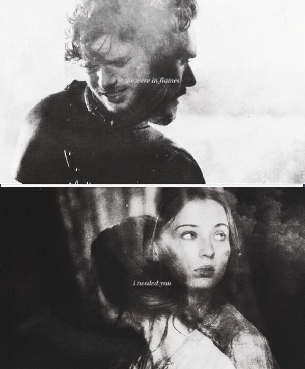 // [ugly sobbing] <a href="/TheEldestSister/">Sansa Stark</a>