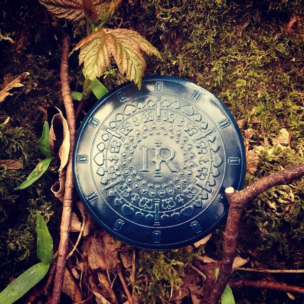 IsabelleRowe's tweet photo. Playing in the spring woods with our boxes. Love the earthy colours. #embossedleather #logo #inthewoods http://t.co/T9YiuuL3k9