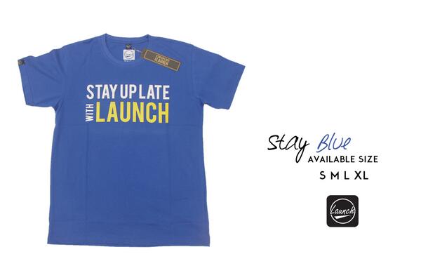 launchwear's tweet photo. Launch. "Stay Blue" Size S M L XL (Limited Stock) Info &amp; Order 085738013543 or PIN 2653FAF5 http://t.co/atDBuVP4yN