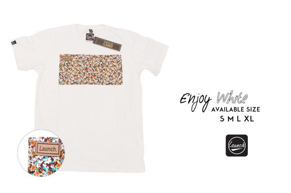 launchwear's tweet photo. Launch. "Enjoy White" Size S M L XL (Limited Stock) Info &amp; Order 085738013543 or PIN 2653FAF5 http://t.co/rk8iZME8qW