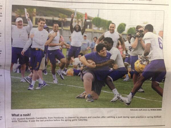 LSU Tigers (@lsusports) on Twitter photo Great <a href="/theadvocatebr/">The Advocate</a> photo <a href="/LSUfball/">Follow @LSUfootball</a> Student Appreciation Day. Thx for joining us <a href="/LSUstudents/">LSU students</a> lsusports.net/PhotoAlbum.dbm… Great <a href="/theadvocatebr/">The Advocate</a> photo <a href="/LSUfball/">Follow @LSUfootball</a> Student Appreciation Day. Thx for joining us <a href="/LSUstudents/">LSU students</a> lsusports.net/PhotoAlbum.dbm…