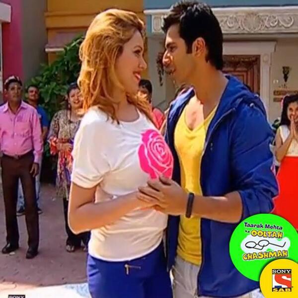 moonstar4u's tweet photo. “@sabtv: Isse dekh jethalal ko jalan hui hogi.. haan ya naah..? Bataiye..! #sabtv @moonstar4u http://t.co/1DU4Fb0cUw”hahaha !! Thnks