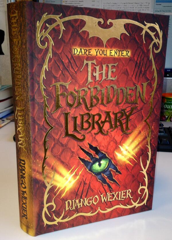 LaurenAFortune's tweet photo. 'A refreshing and unique tale... entertains on every level' - http://t.co/Z31vnM5XFJ #ForbiddenLibrary @DjangoWexler http://t.co/mVacreKdbm