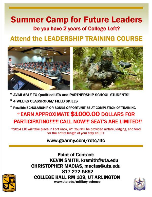 UTAROTC Mavericks tweet media