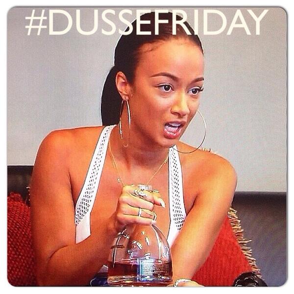 brianaxelrod's tweet photo. TGI #DUSSEFriday (Photo cred: @MrDUSSE ) #Draya http://t.co/1id1Jy48VN