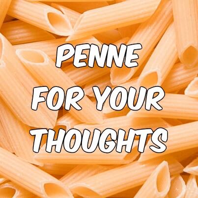 CascadeAdam's tweet image. Penne for your thoughts :)