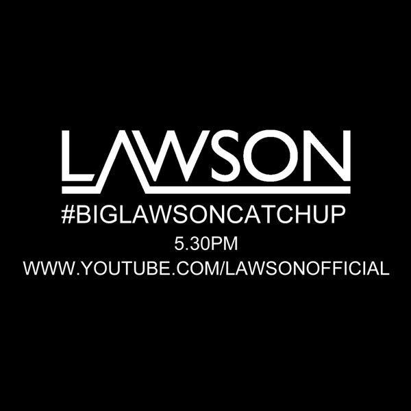 LawsonOfficial's tweet photo. 3 hours to this… http://t.co/Gg0B8orAzo http://t.co/KZfRWrZzuE