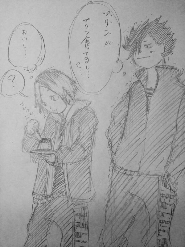 研磨と鉄朗君イイよね(笑)
音駒高校いいキャラしてる人多いから好き(笑) 