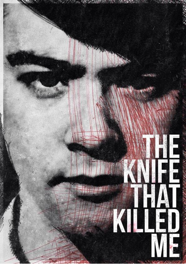 ANDYLPELLIS's tweet photo. The first images for my latest film ‘The Knife That Killed Me’ are out. Have a butchers. #THISISWHATDEADLOOKSLIKE http://t.co/vurCYK8cF0